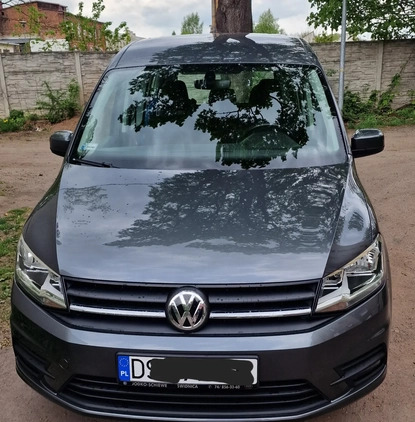 Volkswagen Caddy cena 88000 przebieg: 70000, rok produkcji 2018 z Wałbrzych małe 79